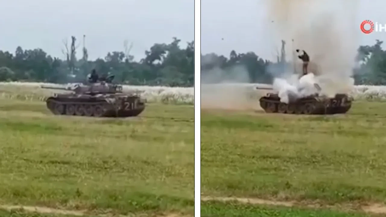 Tank patladı askerler can verdi! Bangladeş’teki tatbikatta korkunç son