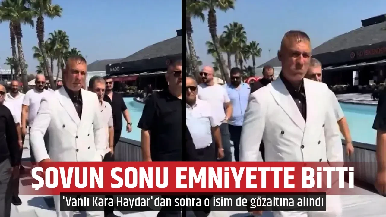 ŞOVUN SONU EMNİYETTE BİTTİ