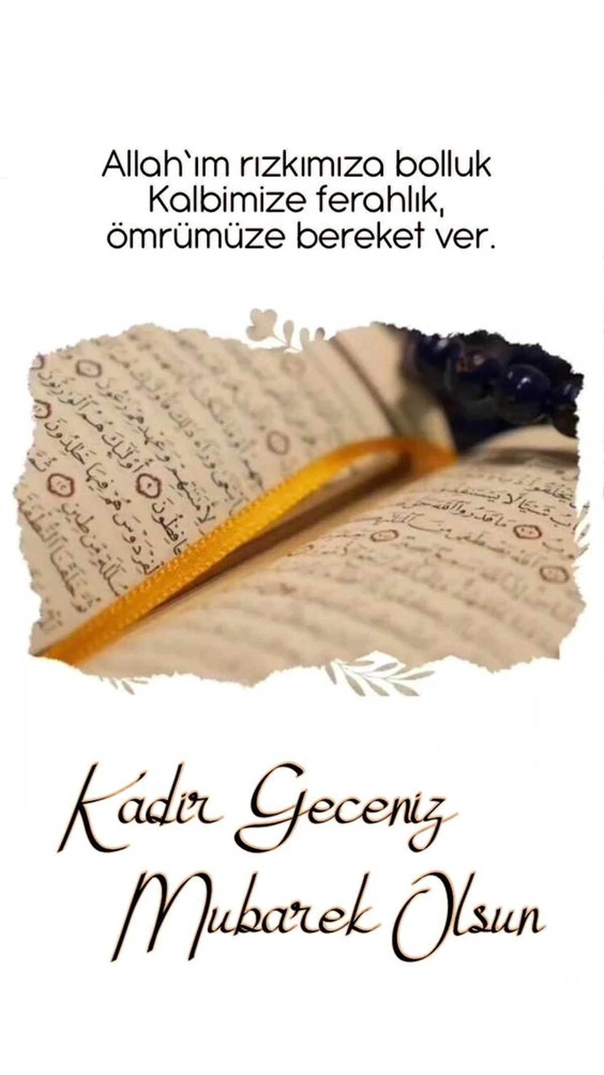 Hazret-i Ayşe şöyle buyurdu: “Ramazan ayının son on günü girdiğinde Resûlullah geceleri ihyâ eder, ev halkını uyandırır, ciddiyetle ibadete soyunur ve eşleriyle ilişkiyi keserdi.” (Buhârî, Leyletül-kadr 5)