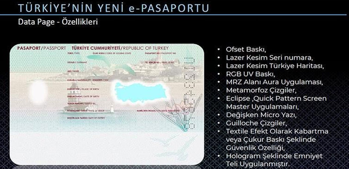 Avrupa'daki bir firma tarafından üretilen e-Pasaportların, yapılan açıklamada devam eden çip krizi nedeniyle ilgili firmanın tedarik konusunda sıkıntı yaşaması sonucunda bundan sonra yerli olarak imal edileceği söylendi. 