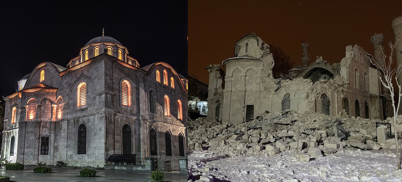 <h3>5. MALATYA YENİ CAMİ</h3><p>1843'te inşa edilmiş <em>Hacı Yusuf Camii adlı caminin</em> 1889 ve 1890'daki yangınlarda yanmasından sonra aynı yerde inşa edilen <strong><a href=