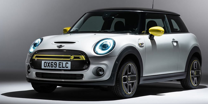 <p>•    Mini Cooper SE (137 kW)</p>