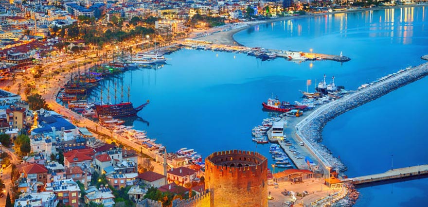 <p>Alanya, Antalya<br />Nüfus: 364.180</p>