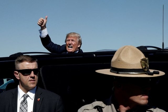 Beyaz Saray’a çıkan Trump, 17 ay önce başlattığı başkanlık yolculuğunda akıllara kazınan söylemlerde bulundu.