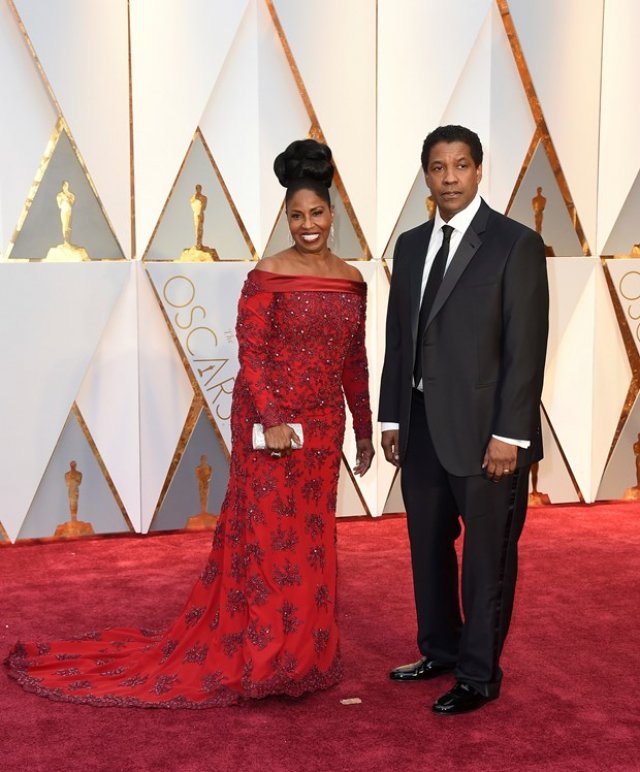 Pauletta ve Denzel Washington
