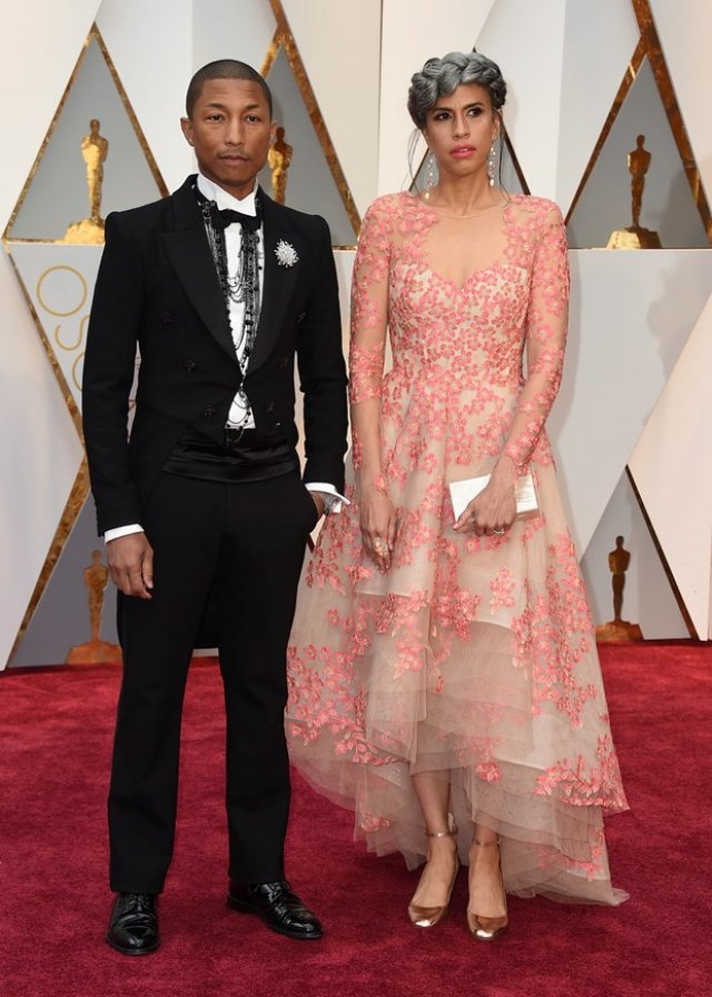 Pharrell Williams ve  Mimi Valdes
