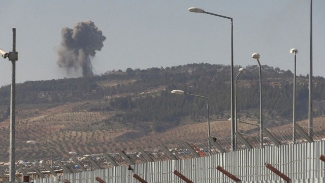 TSK ve ÖSO, Afrin'in doğusundaki Azez'den sabah saatlerinde terör örgütü PYD/PKK işgalindeki Burseya Dağı'na yönelik operasyon başlatmıştı.