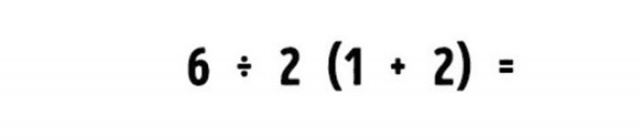 1. İşlem önceliğine göre parantez içindeki hesaplamalar önce yapılır. 6 ÷ 2×3 =
