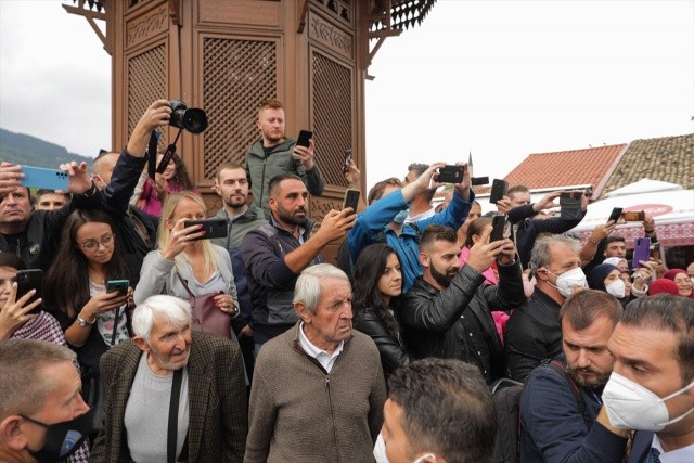 Zijad Grcic de Erdoğan'ın Saraybosna'ya gelişinin kendisini çok mutlu ettiğini belirterek, 