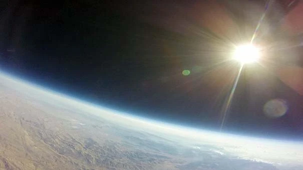 Bu görüntüyü Türk lise öğrencileri çekti!