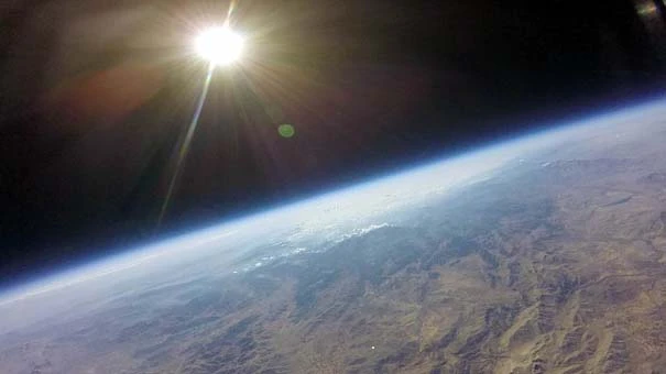 Bu görüntüyü Türk lise öğrencileri çekti!