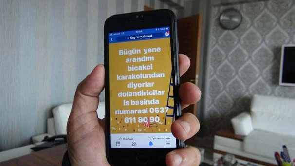 Dolandırıcılar köye dadanınca köy imamı anonsla uyardı