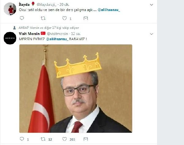 Vali okulları tatil etti, sosyal medyada 'kral' ilan edildi