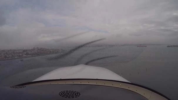 İstanbul Boğazı'nda dev tatbikat film sahnelerini aratmadı