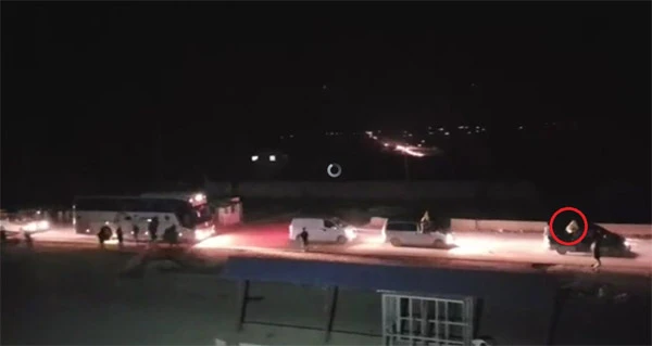 İşte terör konvoyu! Afrin'e gidiyorlar...