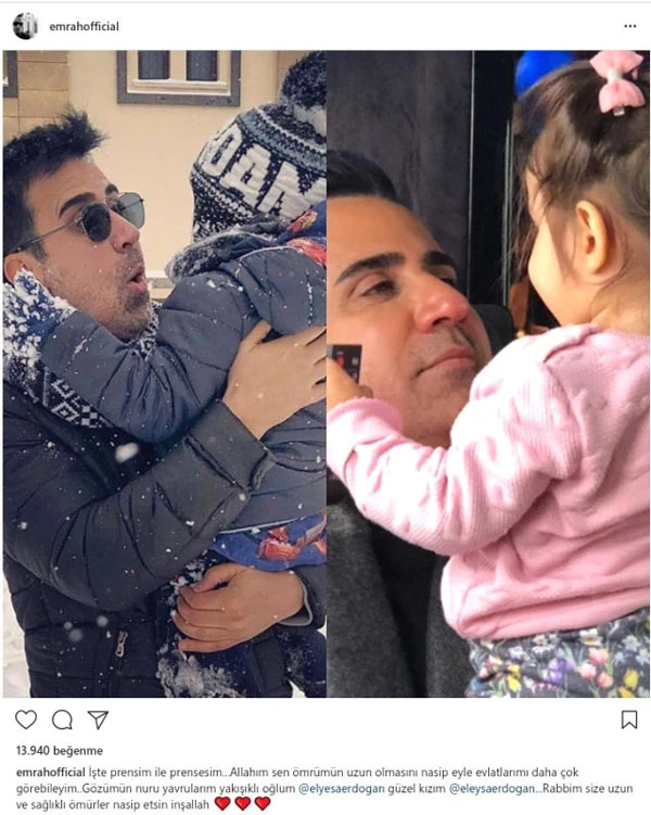 Emrah'ın oğlu Tayfun Erdoğan'dan sitemli gönderme!