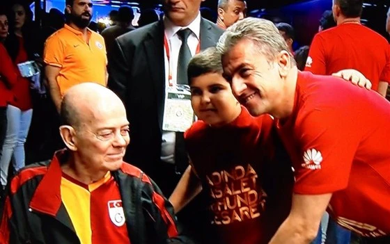 Arena'da duygu dolu anlar yaşandı