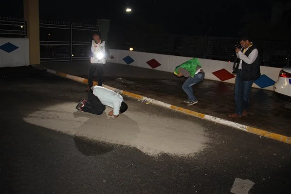 Maçın ardından ortalık savaş alanına döndü