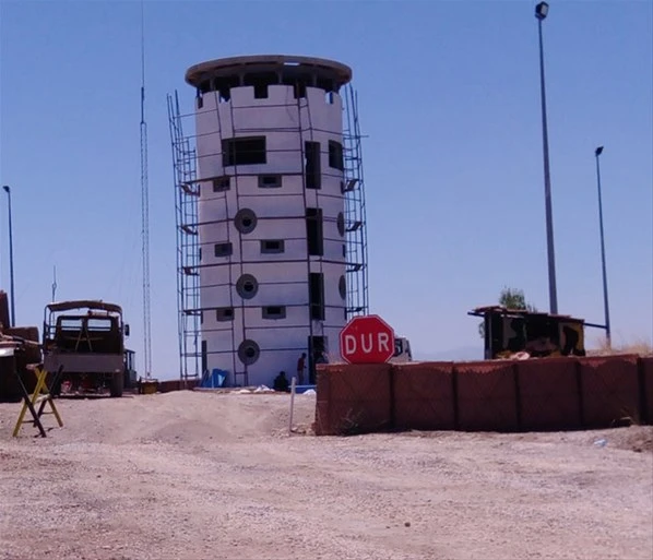 Sınıra şimdi de ‘kulekol’ inşa ediliyor