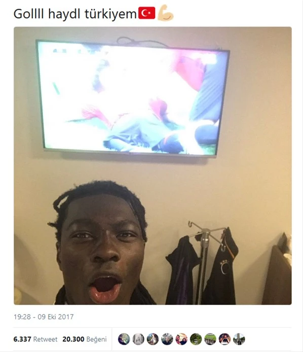 Gomis'ten ampute milli takımına anlamlı destek