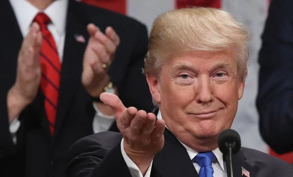 Donald Trump alay konusu oldu! 6 dakika boyunca...