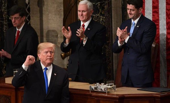 Donald Trump alay konusu oldu! 6 dakika boyunca...