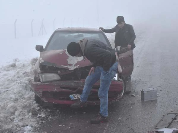 Konya’da 32 araç birbirine girdi