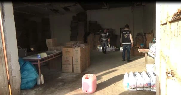 Diyarbakır'da sahte temizlik ürünü operasyonu