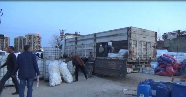 Diyarbakır'da sahte temizlik ürünü operasyonu