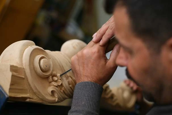 Oymalarıyla Cumhurbaşkanlığı Külliyesi'ne ve Beyaz Saray'a girdi