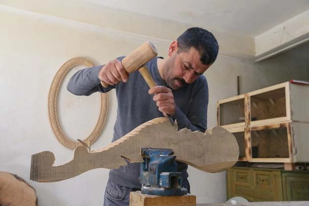 Oymalarıyla Cumhurbaşkanlığı Külliyesi'ne ve Beyaz Saray'a girdi