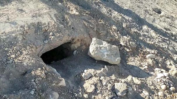 Üniversiteye yol yapılırken Roma dönemine ait mezar bulundu