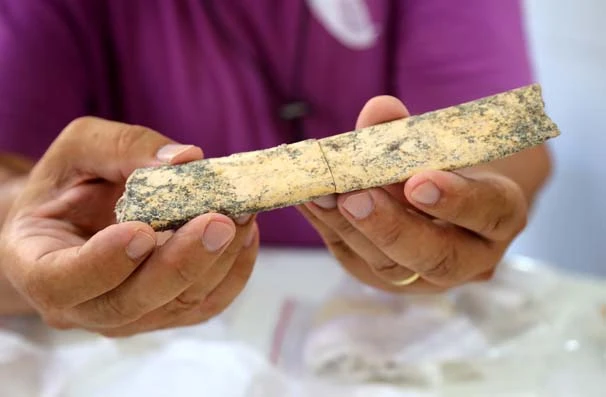 Karain Mağarası'nda 350 bin yıllık kemik parçaları bulundu