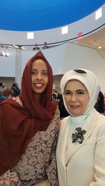 Emine Erdoğan, Melania Trump'ın yemek davetine katıldı