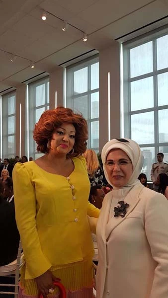 Emine Erdoğan, Melania Trump'ın yemek davetine katıldı