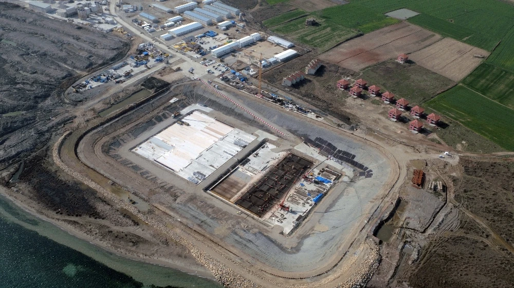 1915 Çanakkale Köprüsü’nde çalışmalar ilk kez drone ile havadan görüntülendi