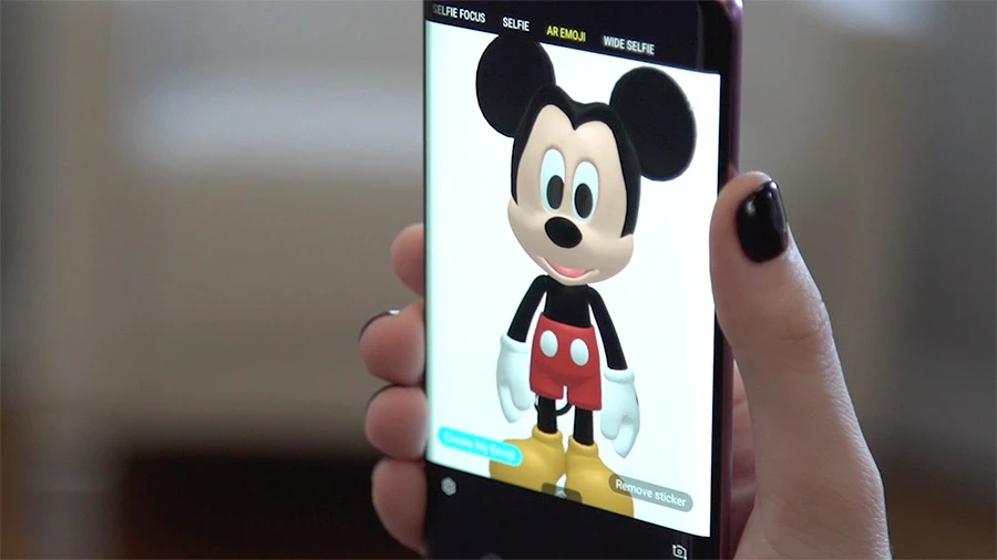 Disney karakterleri Samsung Galaxy S9 ve S9+'larda hayat buluyor