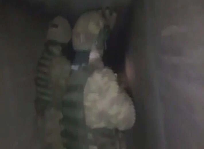 8 kahraman askerimizin şehit olduğu Keltepe'deki tünele böyle girildi