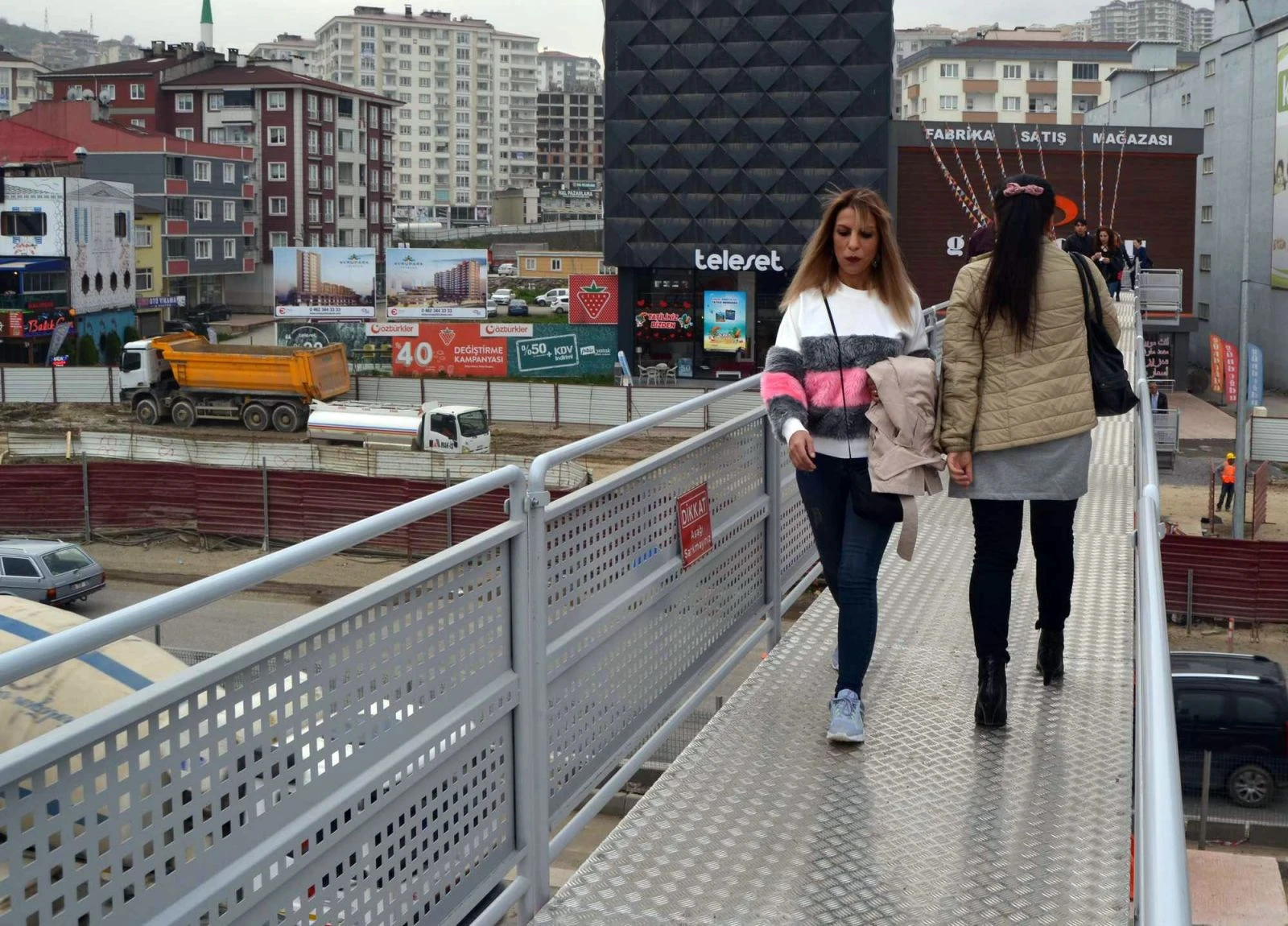Yer: Trabzon! Bu üstgeçidin dünyada eşi benzeri yok