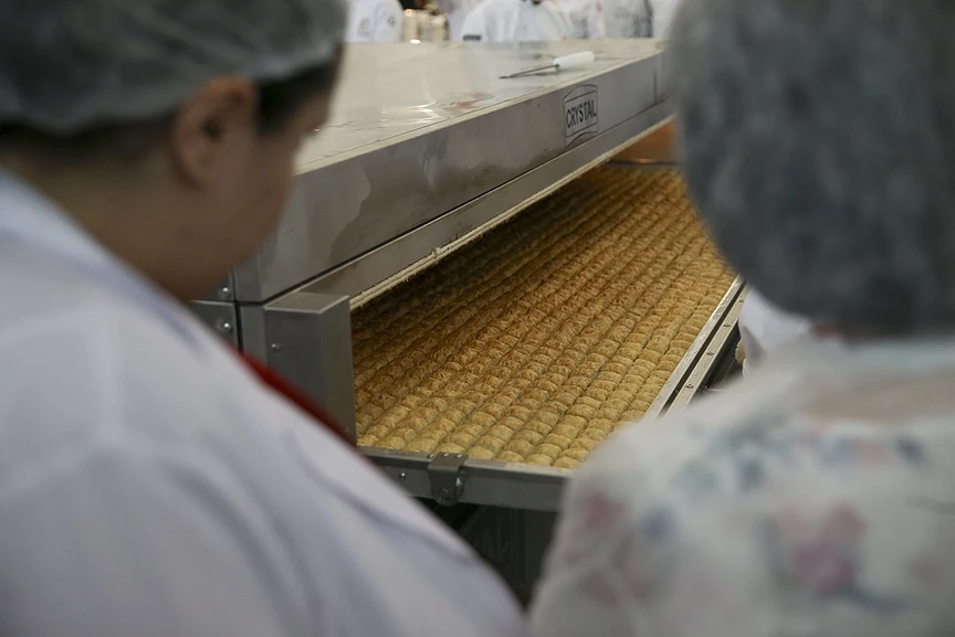 'Dünyanın en büyük baklavası' başkentte yapıldı