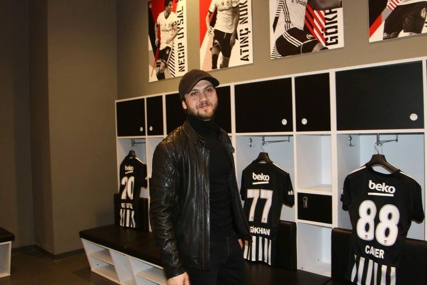 Çukur'un Yamaç'ı Aras Bulut İynemli'den Vodafone Park'a ziyaret