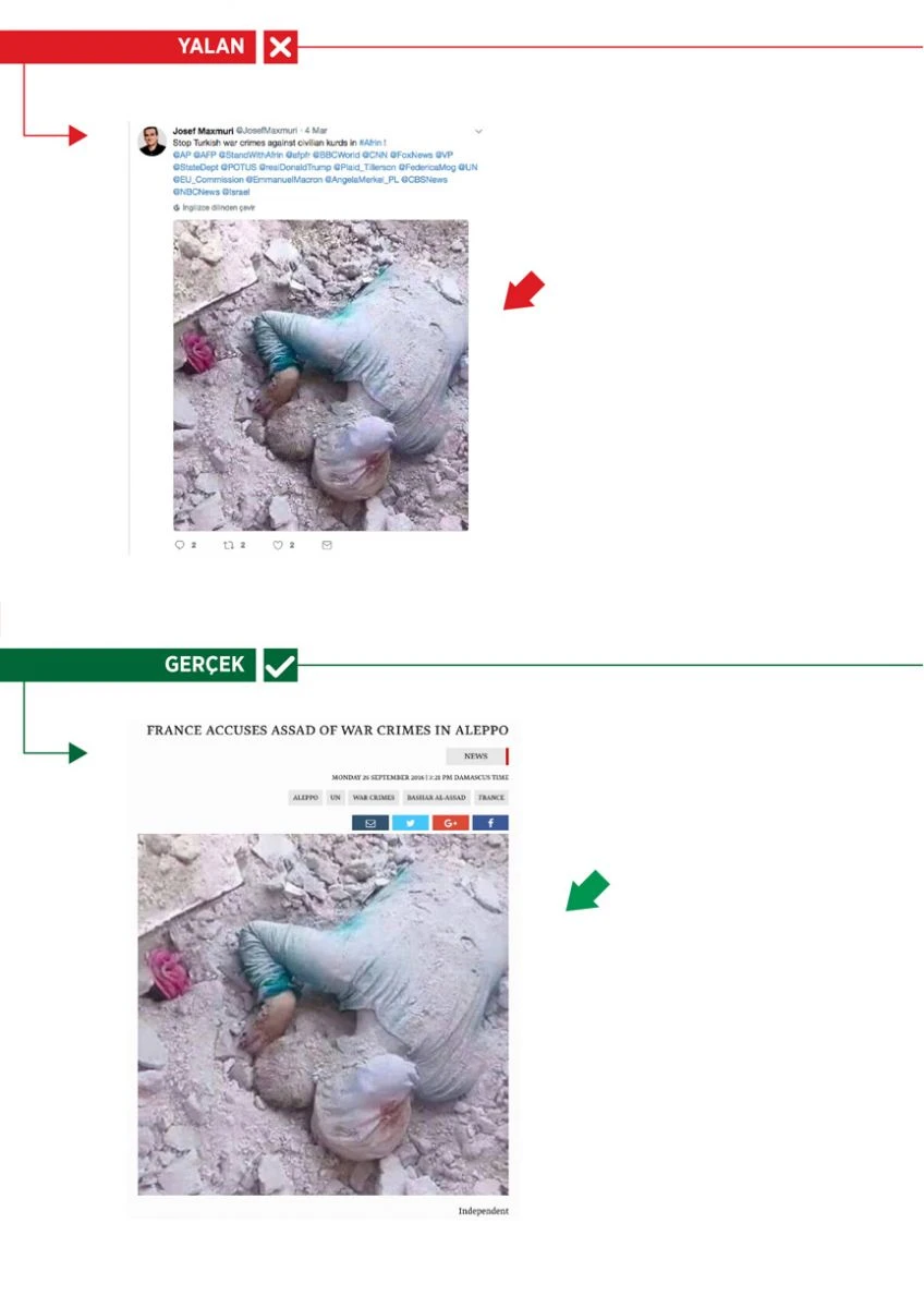 PYD/PKK, Erzurumlu depremzedeleri Afrin yalanlarına alet etti