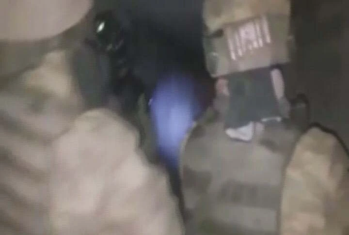 8 kahraman askerimizin şehit olduğu Keltepe'deki tünele böyle girildi