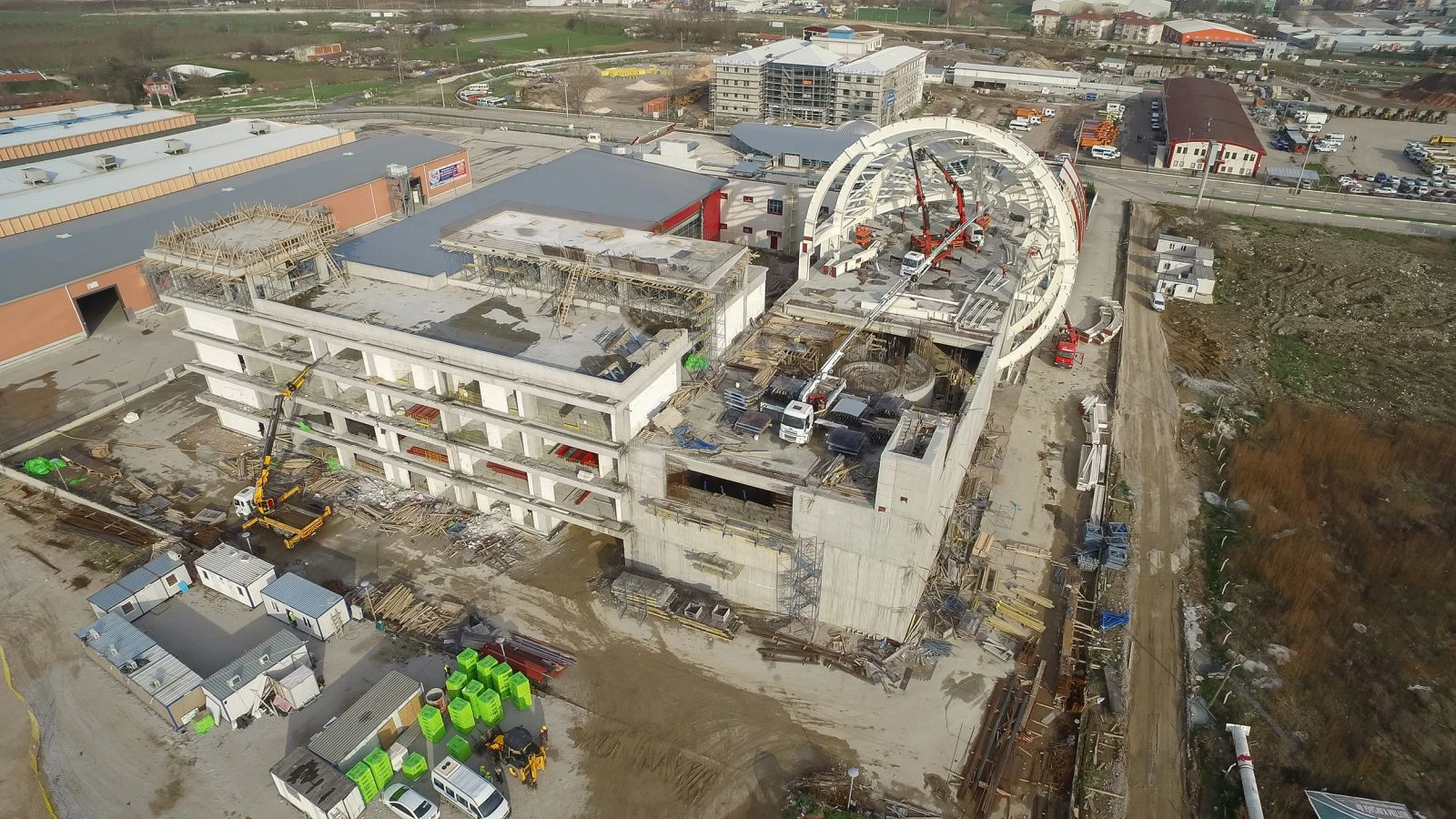 'Gökmen Uzay Havacılık ve Eğitim Merkezi'nin yarısı tamamlandı