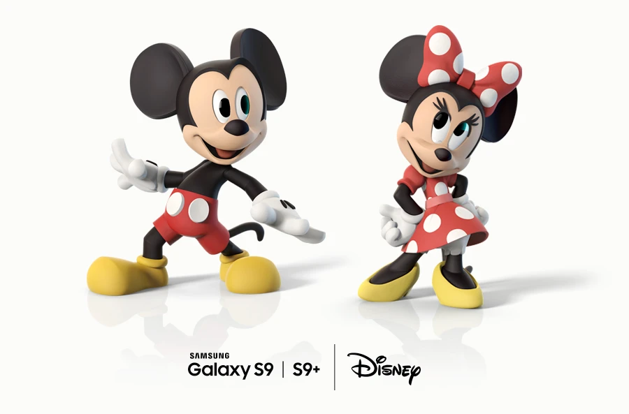 Disney karakterleri Samsung Galaxy S9 ve S9+'larda hayat buluyor