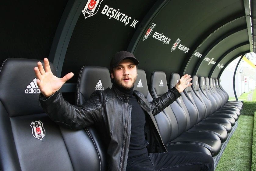 Çukur'un Yamaç'ı Aras Bulut İynemli'den Vodafone Park'a ziyaret