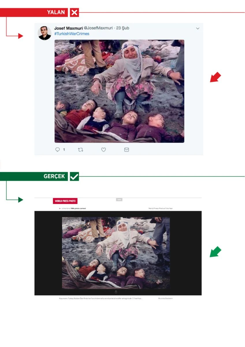 PYD/PKK, Erzurumlu depremzedeleri Afrin yalanlarına alet etti