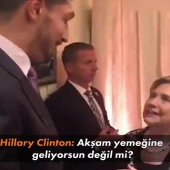 Hillary Clinton'dan, FETÖ'cü Enes Kanter'e yakın ilgi! Yemeğe davet etti