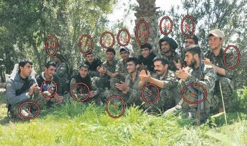 Teröristin cebinden çıkan fotoğraf her şeyi gözler önüne serdi