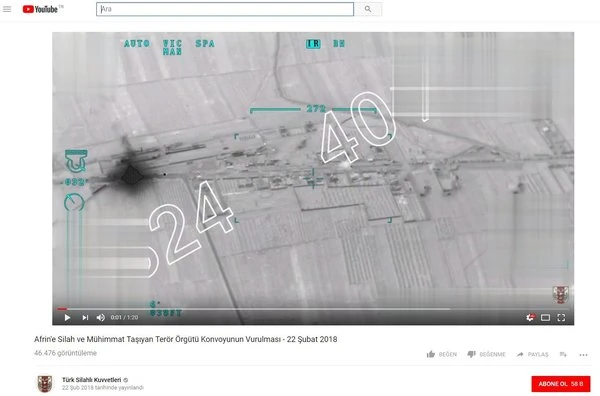 Youtube geri adım attı, teröristlerin imhası yayında